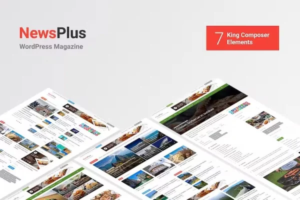 NewsPlus – News and Magazine WordPress theme NewsPlus – News and Magazine WordPress theme