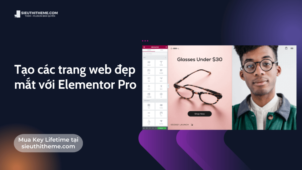 Tao cac trang web dep mat voi Elementor Pro