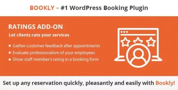 Bookly Ratings Add-on Plugin Wordpress Bản Quyền