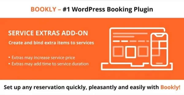 Bookly Service Extras Add-on Plugin Wordpress Bản Quyền Bookly Service Extras Add-on Plugin Wordpress Bản Quyền