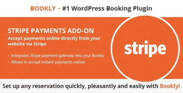 Bookly Stripe Add-on Plugin Wordpress Bản Quyền Bookly Stripe Add-on Plugin Wordpress Bản Quyền