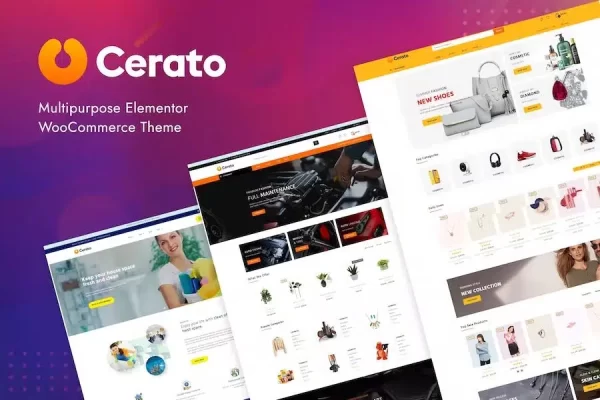 Cerato – Multipurpose Elementor WooCommerce Theme