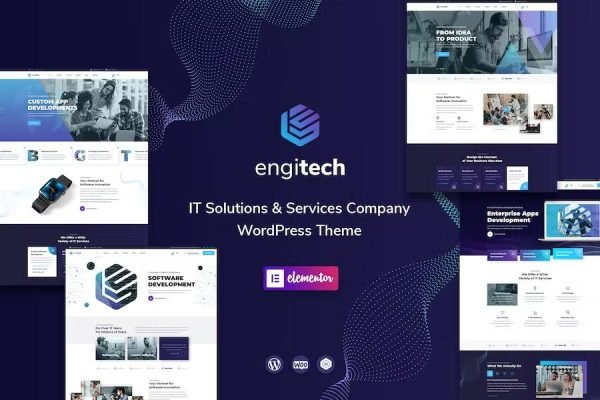 Engitech – IT Solutions & Services WordPress Theme