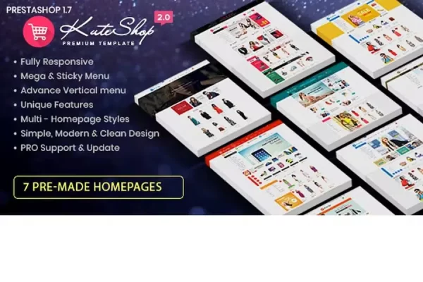 KuteShop - Fashion, Electronics & Marketplace Elementor WooCommerce Theme (RTL Supported)