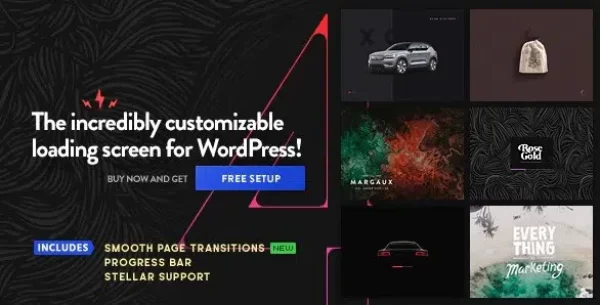 PageLoader: WordPress Preloader and Progress Bar