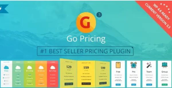 Go Pricing – WordPress Responsive Pricing Tables