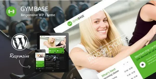 GymBase – Gym Fitness WordPress Theme