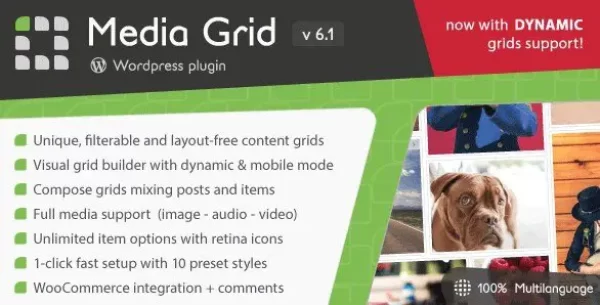 Media Grid - Wordpress Responsive Portfolio Media Grid - Wordpress Responsive Portfolio