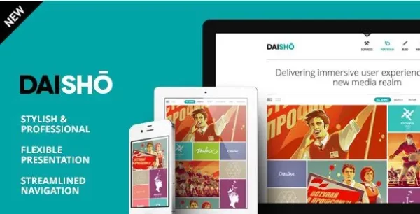 Daisho – Flexible WordPress Portfolio Theme