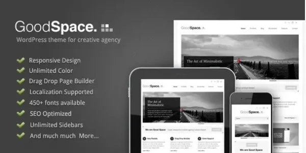 Good Space – Responsive Minimal WP Theme