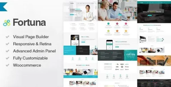 Fortuna – Responsive Multi-Purpose WordPress Theme
