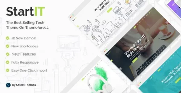 Startit – A Fresh Startup Business Theme Startit – A Fresh Startup Business Theme