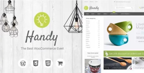 Handy - Handmade Items Marketplace Theme