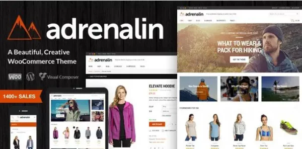 Adrenalin – Multi-Purpose WooCommerce Theme