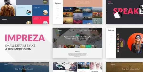 Impreza – WordPress Website and WooCommerce Builder