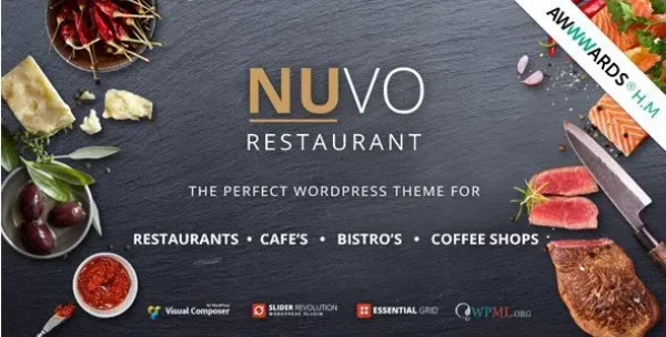 NUVO – Cafe & Restaurant WordPress Theme NUVO – Cafe & Restaurant WordPress Theme