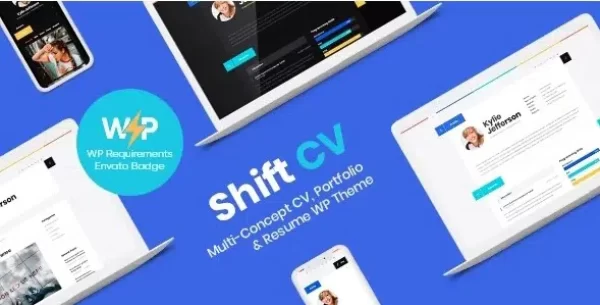 ShiftCV - Blog \ Resume \ Portfolio \ WordPress