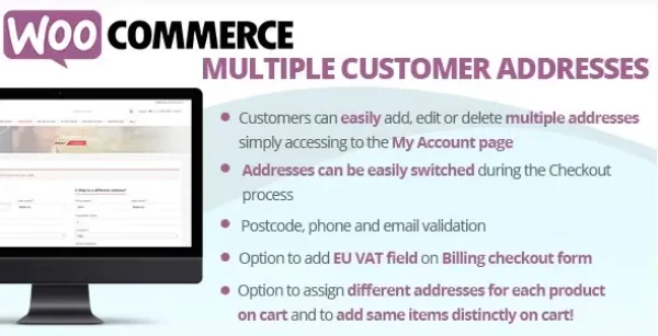 WooCommerce Multiple Customer Addresses & Shipping WooCommerce Multiple Customer Addresses & Shipping