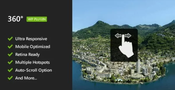 360° Panoramic Image Viewer - WordPress Plugin