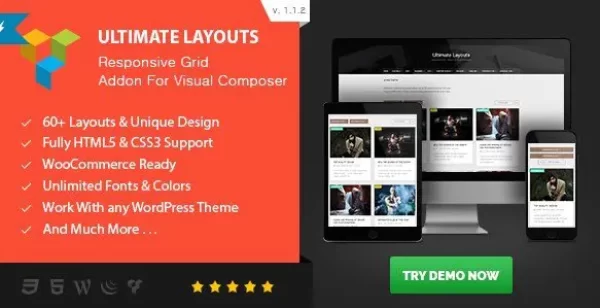 Ultimate Layouts - Responsive Grid & Youtube Video Gallery - Addon For WPBakery Page Builder Ultimate Layouts - Responsive Grid & Youtube Video Gallery - Addon For WPBakery Page Builder