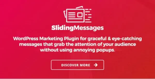 WordPress Marketing Plugin – Sliding Messages WordPress Marketing Plugin – Sliding Messages