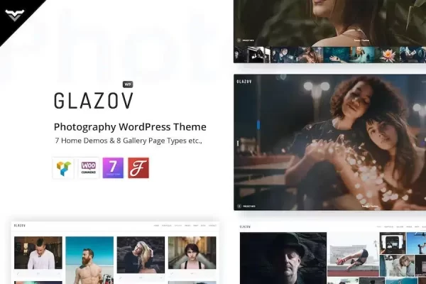 Glazov – Photography WordPress Theme