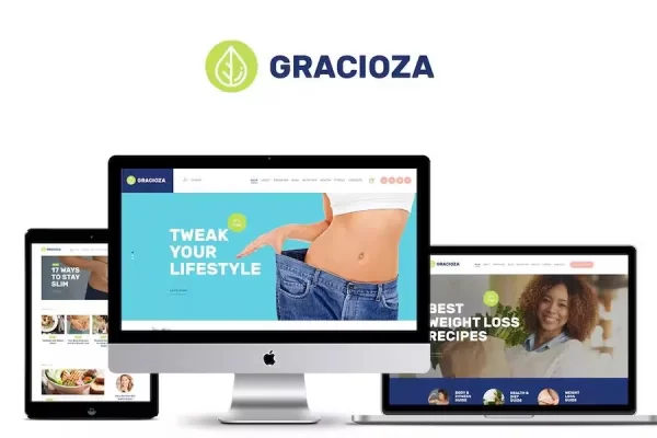 Gracioza – Weight Loss Company & Healthy Blog WordPress Theme Gracioza – Weight Loss Company & Healthy Blog WordPress Theme