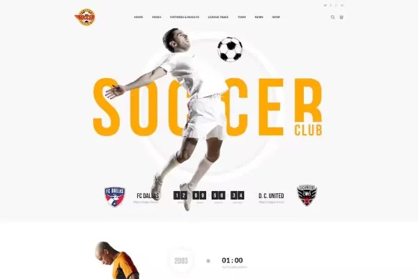 Soccer Club – Football Team WordPress Theme Soccer Club – Football Team WordPress Theme