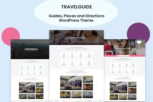 TRAVELGUIDE – Guides, Places and Directions WordPress Theme
