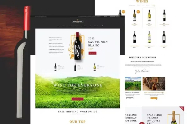 Good Wine – Vineyard & Winery Shop WordPress Theme Good Wine – Vineyard & Winery Shop WordPress Theme