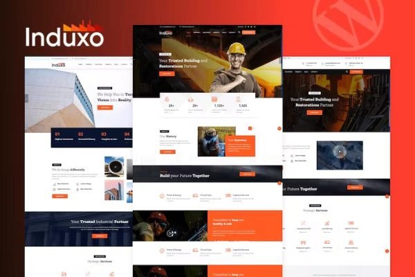 induxo industry wordpress theme