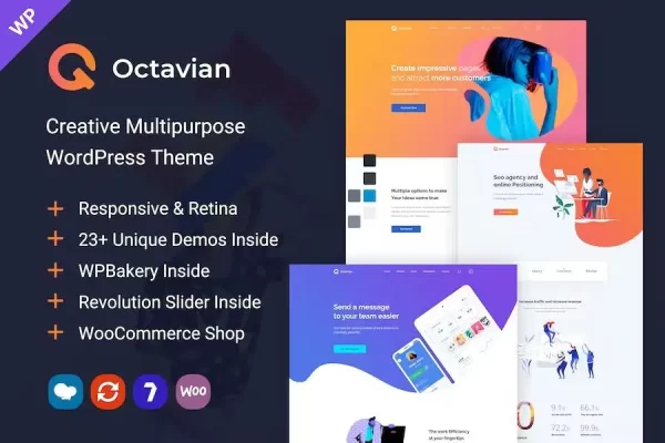 Octavian – Creative Multipurpose WordPress Theme Octavian – Creative Multipurpose WordPress Theme